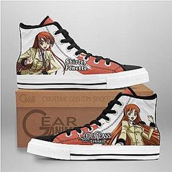 Code Geass Converse - Shirley Fenette High Top Shoes | Anime Converse AG0512