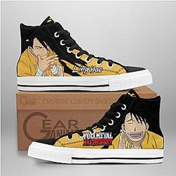 Fullmetal Alchemist Converse - Ling Yao High Top Shoes | Anime Converse AG0512