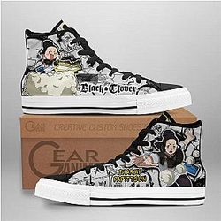 Black Clover Converse - Charmy Papittson High Top Shoes | Anime Converse AG0512