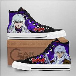 Berserk Converse - Griffith High Top Shoes | Anime Converse AG0512