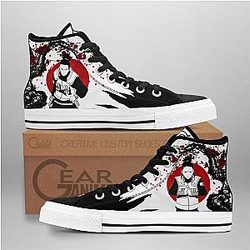Naruto Converse - Shikamaru Nara High Top Shoes NRT | Anime Converse AG0512
