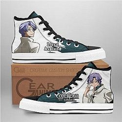 Code Geass Converse - Lloyd Asplund High Top Shoes | Anime Converse AG0512