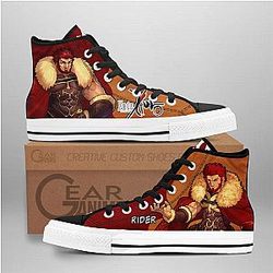 Fate Zero Converse - Rider High Top Shoes | Anime Converse AG0512