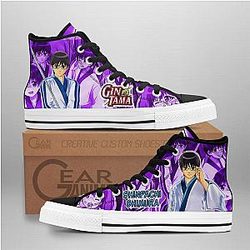 Gintama Converse - Shinpachi Shimura High Top Shoes | Anime Converse AG0512