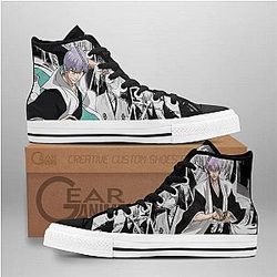 Bleach Converse - Ichimaru Gin High Top Shoes | Anime Converse AG0512