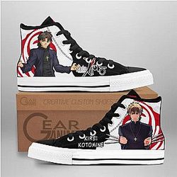 Fate Zero Converse - Kirei Kotomine High Top Shoes | Anime Converse AG0512