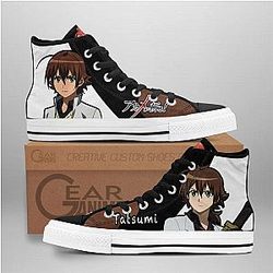 Akame ga Kill Converse - Tatsumi High Top Shoes | Anime Converse AG0512