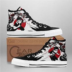 Naruto Converse - Shisui Uchiha High Top Shoes NRT | Anime Converse AG0512