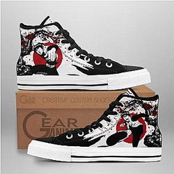 Naruto Converse - Guy Might High Top Shoes NRT | Anime Converse AG0512