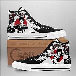 Naruto Converse - Kiba Inuzuka High Top Shoes NRT | Anime Converse AG0512