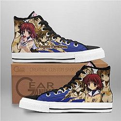 Clannad Converse - Nagisa Furukawa High Top Shoes | Anime Converse AG0512