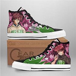 Clannad Converse - Akio Furukawa High Top Shoes | Anime Converse AG0512