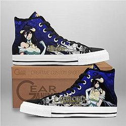 Overlord Converse - Albedo High Top Shoes | Anime Converse AG0512