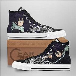 Noragami Converse - Yato High Top Shoes | Anime Converse AG0512