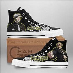 Overlord Converse - Sebas Tian High Top Shoes | Anime Converse AG0512
