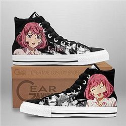 Noragami Converse - Kofuku High Top Shoes | Anime Converse AG0512