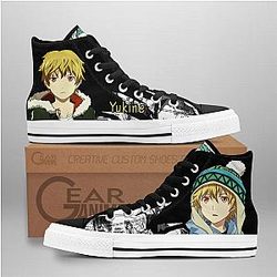Noragami Converse - Yukine High Top Shoes | Anime Converse AG0512
