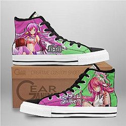 No Game No Life Converse - Jibril High Top Shoes | Anime Converse AG0512