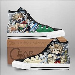 My Hero Academia Converse - Himiko Toga High Top Shoes | Anime Converse AG0512