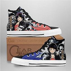 My Hero Academia Converse - Kyoka Jiro High Top Shoes | Anime Converse AG0512