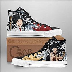 My Hero Academia Converse - Momo Yaoyorozu High Top Shoes | Anime Converse AG0512