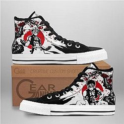 Demon Slayer Converse - Akaza High Top Shoes | Anime Converse AG0512