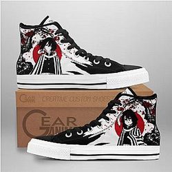 Demon Slayer Converse - Obanai Iguro High Top Shoes | Anime Converse AG0512