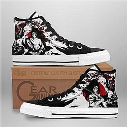 Demon Slayer Converse - Kokushibo High Top Shoes | Anime Converse AG0512