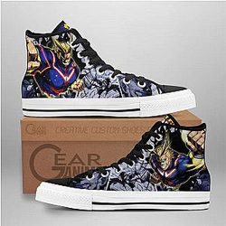 My Hero Academia Converse - All Might High Top Shoes | Anime Converse AG0512
