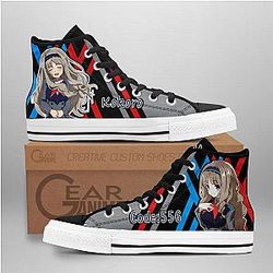 Darling In The Franxx Converse - Kokoro Code 556 High Top Shoes | Anime Converse AG0512