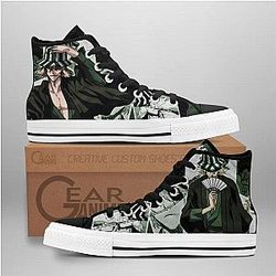 Bleach Converse - Kisuke Urahara High Top Shoes | Anime Converse AG0512