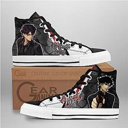 Fate Stay Night Converse - Kiritsugu Emiya High Top Shoes | Anime Converse AG0512
