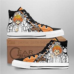 The Promised Neverland Converse - Emma High Top Shoes | Anime Converse AG0512