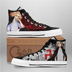 Tokyo Revengers Converse - Manjiro Sano High Top Shoes | Anime Converse AG0512