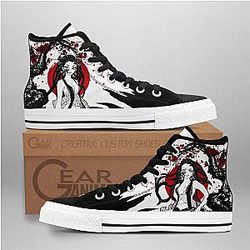 Demon Slayer Converse - Daki High Top Shoes | Anime Converse AG0512