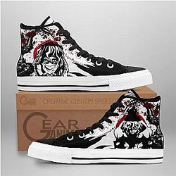 Demon Slayer Converse - Gyutaro High Top Shoes | Anime Converse AG0512