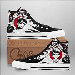 Demon Slayer Converse - Yushiro High Top Shoes | Anime Converse AG0512