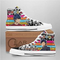Toradora Converse - Ryuuji Takasu High Top Shoes | Anime Converse AG0512
