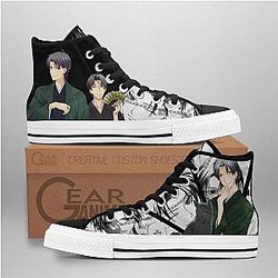Fruit Basket Converse - Shigure Sohma High Top Shoes | Anime Converse AG0512