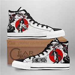 One Piece Converse - Brook High Top Shoes | Anime Converse AG0512