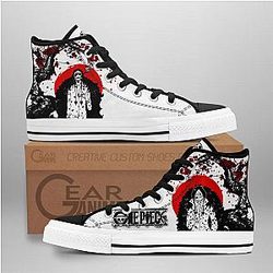 One Piece Converse - Rosinante High Top Shoes | Anime Converse AG0512