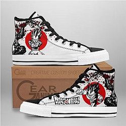Dragon Ball Converse - Vegeta High Top Shoes | Anime Converse AG0512