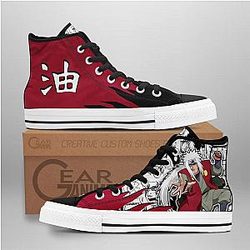 Naruto Converse - Jiraiya High Top Shoes Mix Manga | Anime Converse AG0512