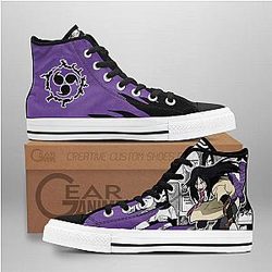 Naruto Converse - Orochimaru High Top Shoes Mix Manga | Anime Converse AG0512