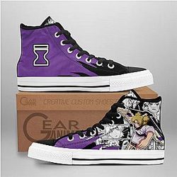 Naruto Converse - Temari High Top Shoes Mix Manga | Anime Converse AG0512