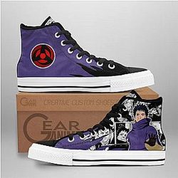 Naruto Converse - Obito Uchiha High Top Shoes Mix Manga | Anime Converse AG0512