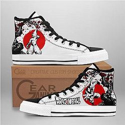Dragon Ball Converse - Majin Boo High Top Shoes | Anime Converse AG0512