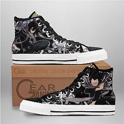 My Hero Academia Converse - Shouta Aizawa High Top Shoes | Anime Converse AG0512