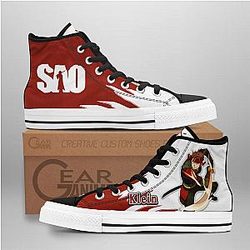 Sword Art Online Converse - Ryoutarou Tsuboi High Top Shoes | Anime Converse AG0512