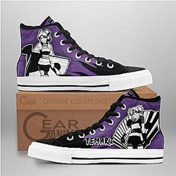 Naruto Converse - Temari High Top Shoes Mix Manga | Anime Converse AG0512